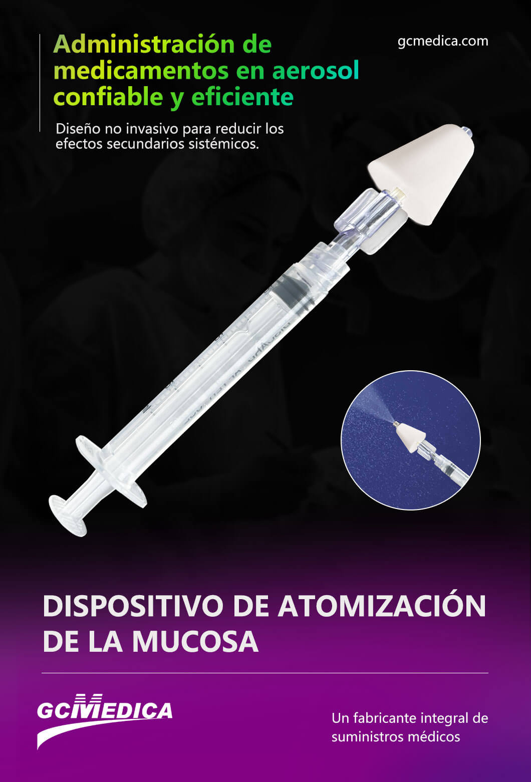 Dispositivo de Atomización de La Mucosa